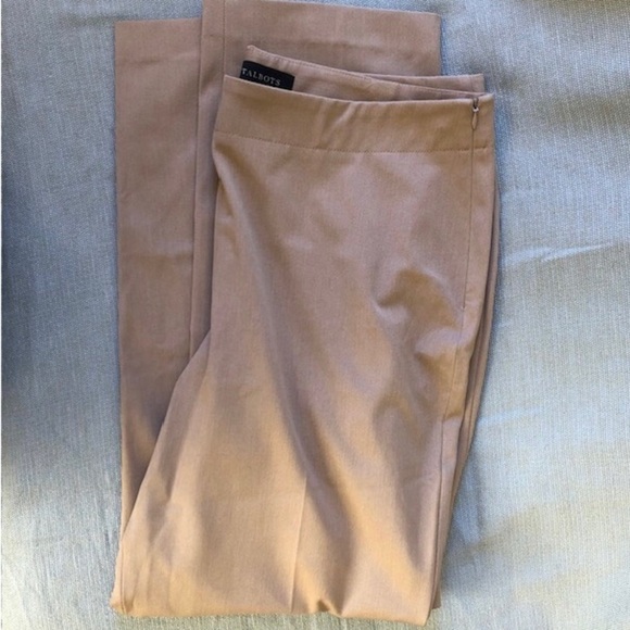 Talbots flat from side zipper pants , invisible zipper - Picture 1 of 3
